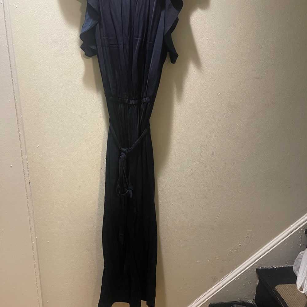 Ann Taylor Navy Blue Jumpsuit